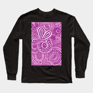 Violet Pina Swirls Long Sleeve T-Shirt